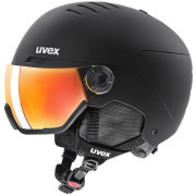 Casque de ski Uvex Wanted Visor vert black mat