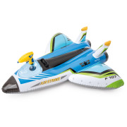 Jouet gonflable Intex Water Gun Plane Ride-Ons 57536NP bleue