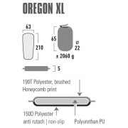 Matelas autogonflant High Peak Oregon XL