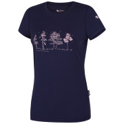 T-shirt femme Zulu Bambus Nature 210 Short bleue navy