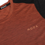 T-shirt femme MOOA MerinoSilk Block 160 long