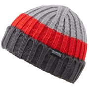 Bonnet d'hiver Regatta Davion Hat V gris / rouge MinGy/HiRkRd