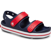 Sandales enfant Crocs Crocband Cruiser Sandal T bleue / rouge Navy/Varsity Red
