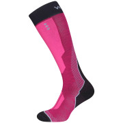 Chaussettes hautes Warg Merino SkiAlp rose Magenta