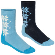 Pack de chaussettes Kari Traa Kt Wool Sock 2 Pk bleu foncé Ocean