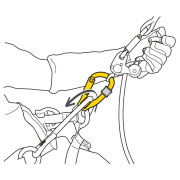 Poulie Petzl Rollclip Z Screw-Lock