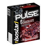 Barres énergétiques Isostar Pulse bar Quarana 6x23g