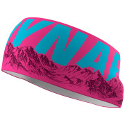 Bandeau Dynafit Graphic Performance Headband rose Pink Glo/8210 Skyline