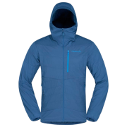 Veste de plein air pour homme Norrona Lyngen Thermo 100Active Zip Hood bleu foncé Dark Blue