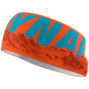 Bandeau Dynafit Graphic Performance Headband orange Dawn/Skyline