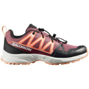 Chaussures enfant Salomon Outscape J Nocturne-White-Almond Cream bordeau Nocturne / White / Almond Cream