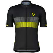 Maillot vélo homme Scott RC Team 10 SS noir / jaune black/sulphur yellow