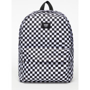 Sac à dos Vans MN Old Skool Check Backpack blanc / noir Black/White