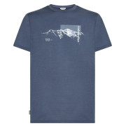 T-shirt fonctionnel homme Icebreaker Men M 150 Tech Lite SS Tee Pure Altitude gris / bleu Dawn