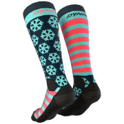 Chaussettes Dynafit Ft Graphic Sk turquoise marine blue/3010 FLAG