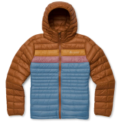 Doudoune femme Cotopaxi W'S Fuego Down Hooded Jacket brun / bleu Sienna and Fjord