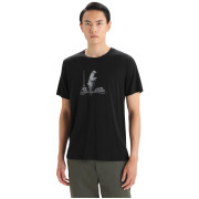T-shirt fonctionnel homme Icebreaker Men Tech Lite II SS Tee Polar Paddle