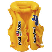Gilet flottaison Intex Pool Deluxe Swim Vest 58660EU jaune