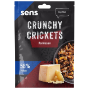 Grillons comestibles Sens Grillons croustillants & grillés – Parmesan 16 g
