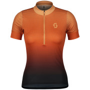 Maillot vélo femme Scott Endurance 15 SS orange rose beige/braze orange