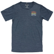 T-shirt enfant Devold Active "Devold Legacy" Tee Jr bleu foncé NIGHT