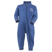 Combinaison enfant Devold Polar Baby Playsuit bleue Sea