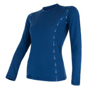 T-shirt fonctionnel femme Sensor Merino Air 2022 bleue Darkblue