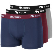 Caleçon homme Zulu Bambus 210 3-pack mix2 grey+wine red+navy/wine red