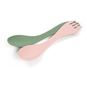 Couverts Light My Fire Spork Medium 2-pack rose / vert Sandygreen/Dustypink