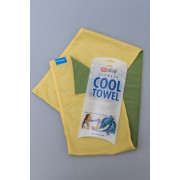 Foulard rafraîchissant N-Rit Cool Towel Twin green Green/Yellow