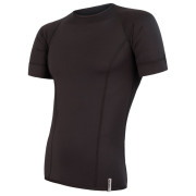 T-shirt homme Sensor Coolmax Tech vert Black