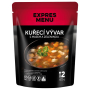 Expres menu Bouillon de poulet aux légumes (2 portions)