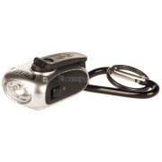 Lampe torche Frendo Dynamo XS Solar argenté Silver