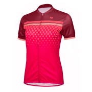 Maillot vélo femme Etape Diamond rose Bordeaux / pink