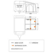 Tente caravane Vango Balletto Air 260 Elements ProShield