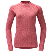 T-shirt fonctionnel femme Devold Signature Silk 230 Cross Neck Wmn rose Apricot