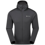 Sweatshirt fonctionnel homme Montane Fury Lite Hoodie girs MIDNIGHT GREY