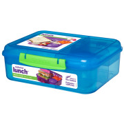 Boîte à goûter Sistema Bento Lunch To Go bleu clair
