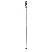 Bâtons ski Leki Hot Shot S rouge / gris eloxal black-anodized grey-bright red