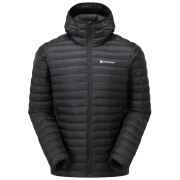 Veste d'hiver homme Montane Anti Freeze Lite Hoodie noir BLACK