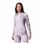 Sous-vêtements fonctionnels femme Columbia Omni-Heat Infinity™ Knit Long sleeve Crew violet Shale Purple Snowflight Tonal
