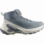 Chaussures femme Salomon Genesis Mid Gtx W bleu Grisaille / Green Milieu / Nine Iron