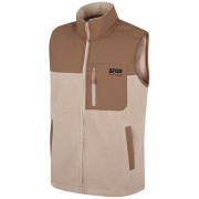 Gilet homme MOOA Shawn brun clair latte