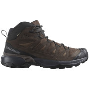 Chaussures homme Salomon X Ultra 360 Leather Mid Gore-Tex brun Dark Earth / Delicioso / Castlerock