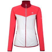 Veste polaire fonctionnelle femme Dare 2b Ascending Core Str blanc / rose White/Neon Pink