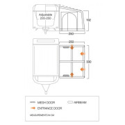 Tente caravane Vango Balletto Air 330 Elements ProShield