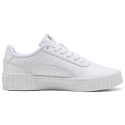 Chaussures enfant Puma Carina 3.0 Jr White-Gold blanc PUMA White-PUMA Gold
