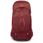 Sac à dos femme randonnée Osprey Aura Ag 65 rouge berry sorbet red