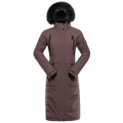Manteau d'hiver femme Alpine Pro Wussa 2 brun Brown