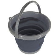 Seau Regatta TPR Folding Bucket girs Ebony Grey